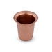 Coffee Tumbler - 3 x 3 Inches | Copper Tumbler/ Brass Cup for Home/ 48 Gms Approx - Kitchen
