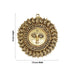 Sun Face Wall Hanging - 8 x 7.5 Inches | Antique Brass Wall Hanging/ Sun Wall Hanging for Home - Wall Hanging