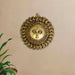 Sun Face Wall Hanging - 8 x 7.5 Inches | Antique Brass Wall Hanging/ Sun Wall Hanging for Home - Wall Hanging