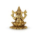 Ganesh Murti - 3 Inches | Antique Brass Statue/ Vinayagar Statue/ Ganesha Idol for Pooja - Brass Murties