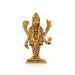 Dhanvantari Murti Standing On Base - 3 X 2 Inches | Antique Brass Idol/ Dhanvantri Murti For Home And Worship - Brass Murties