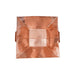 Havan Kund With Stand - 14 x 14 inches | Copper Agnihotra Kund With Handle/ Yagna Kund for Pooja - Havan Kund