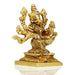 Varahi Amman Statue - 3.5 Inches | Varahi Idol/ Antique Brass Statue/ Varahi 8 Hands Idol for Pooja - Brass Murties