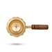 Sambrani Burner With Wooden Handle - 3 x 9 Inches | Dhoop Dhani/ Brass Dhoopakal for Pooja - Sambrani Stand