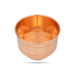 Copper Vattil - 3.5 x 4 Inches | Puja Patra/ Copper Bowl for Pooja/ 180 Gms Approx - Bowls