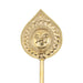 Brass Shodashopachara Pooja - 9.5 x 4 Inches | Suriyan Shodasopachara Puja/ Shodashopachara Puja - Pooja Accessories