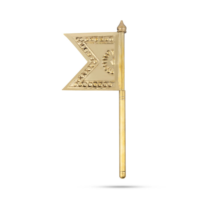 Brass Shodashopachara Pooja - 9.75 x 4 Inches | Kodi Shodasopachara Puja/ Shodashopachara Puja - Pooja Accessories