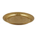 Brass Plate - 10 Inches | Pooja Plate/ Thali Plate for Home - Pooja Plate & Tray