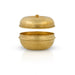 Kumkum Box - 1.75 x 2.25 Inches | Brass Kumkum Bharani/ Sindoor Pot/ Kumkum Pot for Home - Sindoor Box