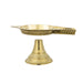 Abhisheka Patra With Base - 4 x 12 x 7 Inches | Bronze Abhisheka Plate/ Abhishek Patra for Pooja - Abhishek Plate
