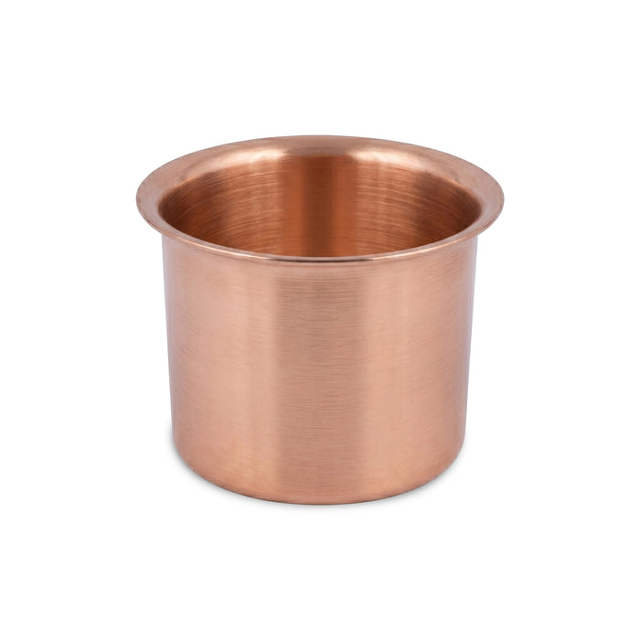 Panchapatra - 2 x 2.75 Inches | Copper Tumbler Shape Panchapalli / Panch Patra for Pooja