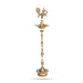 Mahabharat Lamp - 50.5 x 11 Inches | Brass Vilakku / Kuthu Vilakku / Deepam for Pooja - Kuthuvilakku