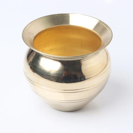Brass Lota | Chombu/ Kalash Pot/ Brass Kalash for Pooja - Kalash & Pooja Lota