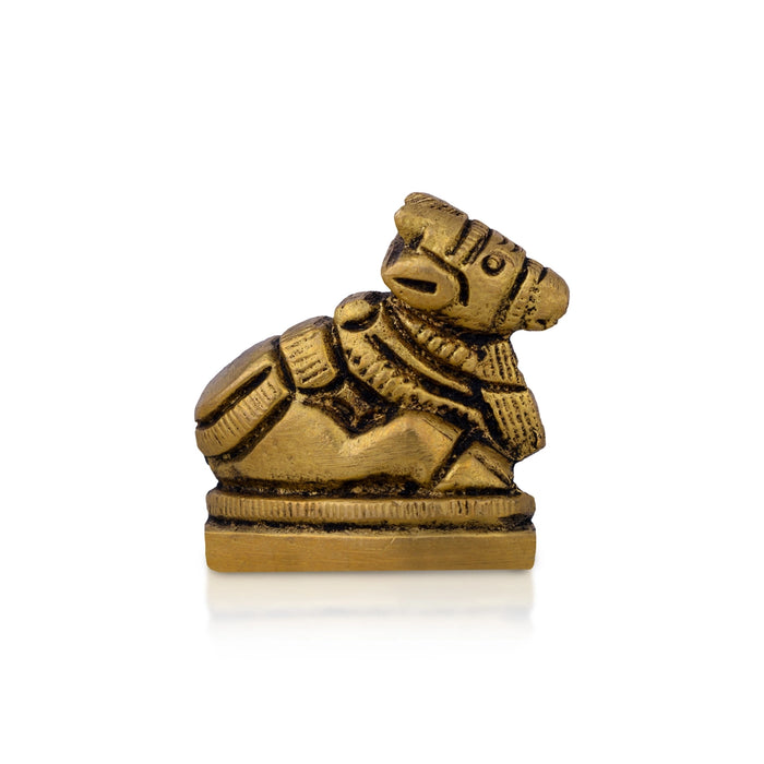 Saraswati Murti - 9.5 x 4.5 inches | Copper Oxidised Saraswati Idol/ Saraswati Moorti for Pooja/ 470 Gms Approx - Copper Murties