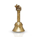 Hand Bell  - 5 Inches | Puja Bell/ Brass Bell/ Nandi Handle Ghanti for Home - Pooja Bells