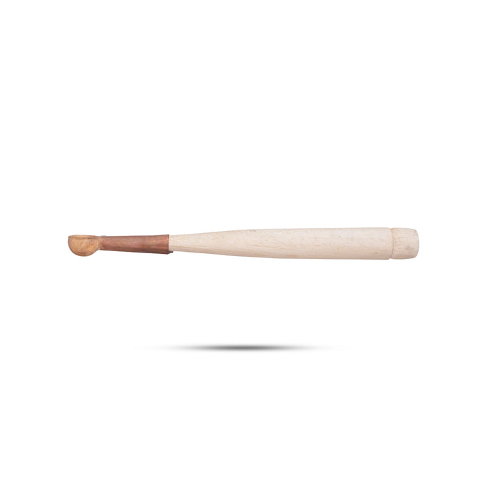 Wooden Havan Spoon - 8 Inches | Copper Hawan Spoon/ Havan Ghee Spoon for Pooja/ 30 Gms Approx - Panchapatra & Uddarani