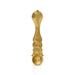 Achmani Spoon - 5 x 1.25 Inches | Nagam Handle Uddharani / Brass Pooja Spoon for Home - Panchapatra & Uddarani