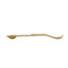 Achmani Spoon - 5 x 1.25 Inches | Nagam Handle Uddharani / Brass Pooja Spoon for Home - Panchapatra & Uddarani