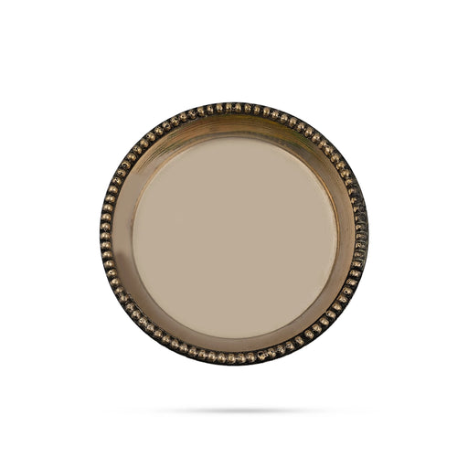 Dana Plate - 0.5 x 3.25 Inches | Brass Pooja Plate/ Thali Plate for Home - Pooja Plate & Tray