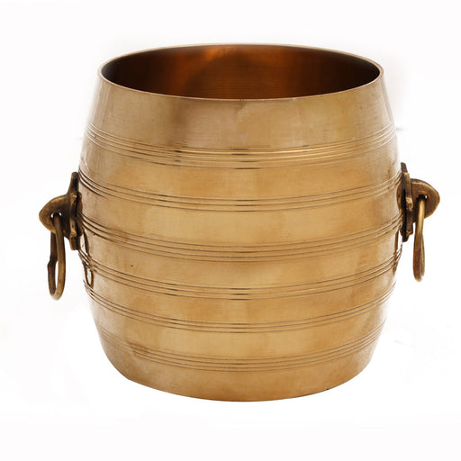 Brass Para - 4 x 5 Inches | Brass Padi/ Kerala Nirapara for Home - Para