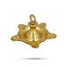Brass Lamp  - 4  Inches |  Hanging Diya/ Thooku Vilakku/ Latkan Hanging 5 Face Deep for Home - Hanging Lamp
