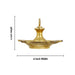 Brass Lamp  - 4  Inches |  Hanging Diya/ Thooku Vilakku/ Latkan Hanging 5 Face Deep for Home - Hanging Lamp
