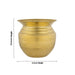 Brass Lota - 3.5 x 4 Inches | Brass Kalash Pot/ Brass Chombu for Pooja/ 150 Gms Approx - Kalash & Pooja Lota