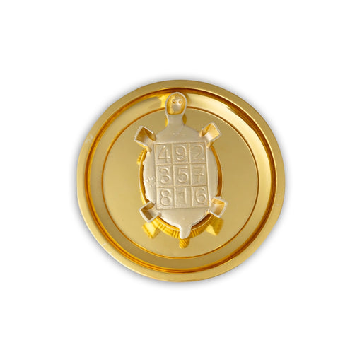 Tortoise Statue With Plate - 5 Inches | Gold Polish Tortoise Idol With Plate for Home/ 100 Gms Approx - Table Stand Accessories