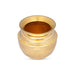 Brass Lota - 5 x 4.25 Inches | Brass Chombu/ Kalash Pot/ Kalasam for Pooja/ 260 Gms Approx - Kalash & Pooja Lota