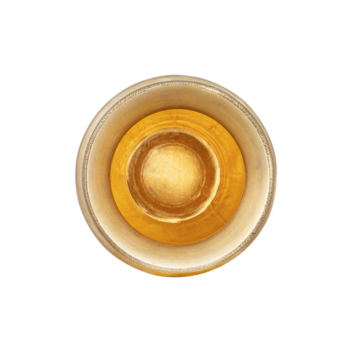 Brass Lota - 5 x 4.25 Inches | Brass Chombu/ Kalash Pot/ Kalasam for Pooja/ 260 Gms Approx - Kalash & Pooja Lota