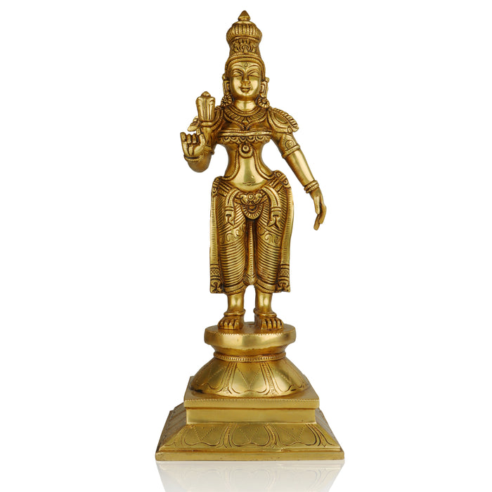Ram Darbar Murti - 19 Inches | Antique Brass Statue/ Ram Darbar Idol/ Ram Darbar Statue for Pooja - Brass Murties