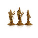 Ram Darbar Murti - 12 Inches | Antique Brass Statue/ Ram Darbar Idol/ Ram Darbar Statue for Pooja - Brass Murties