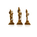 Ram Darbar Murti - 12 Inches | Antique Brass Statue/ Ram Darbar Idol/ Ram Darbar Statue for Pooja - Brass Murties