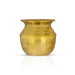Brass Lota - 4 x 4 Inches | Kalash/ Pooja Pot/ Chombu for Home/ 170 Gms Approx - Kalash & Pooja Lota