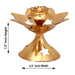 Agarbatti Stand - 1.5 Inches | Star Design Incense Stick Stand/ Agarbatti Holder/ Brass Agarbatti Stand for Pooja - Agarbathi Stand