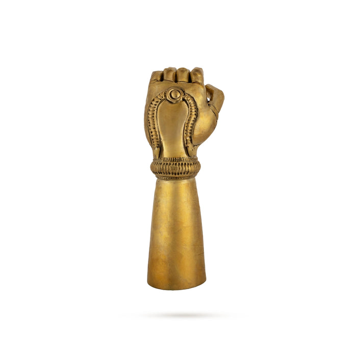 Hastham - 8 x 5.5 Inches | Brass Hastam/ Varalakshmi Hands for Deity Decor