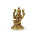 Laxmi Murti  - Goal Base - 2 x 3 Inches | Brass Idol/ Lakshmi Idol/ Lakshmi Murti/ Lakshmi Statue for Pooja - Brass Murties