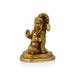 Anjaneya Statue - 3 X 1 Inches | Antique Brass Idol/ Ashirvad Hanuman Statue For Protection & Blessings - Brass Murties