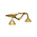 One Mukh Aarti - 2 X 6 Inches | Brass Aarti/ Kapoor Dhani/ Camphor Burner With Handle For Daily Pooja Use - Kapur Aarti