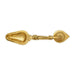 One Mukh Aarti - 2 X 6 Inches | Brass Aarti/ Kapoor Dhani/ Camphor Burner With Handle For Daily Pooja Use - Kapur Aarti