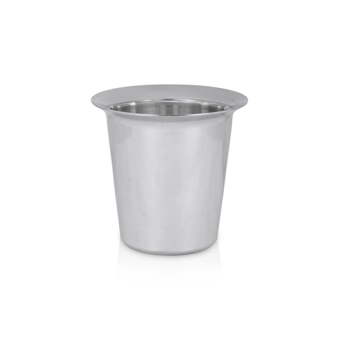 Tumbler - 3 x 2.5 Inches | Stainless Steel Glass/ Coffee tumbler/ Steel Cup For Home