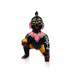 Crawling Krishna Murti - 5 x 4 Inches | Antique Brass Idol/ Painted Krishna Idol for Pooja - Brass Murties