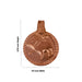 Copper Pendant - 0.75 x 0.5 Inch | Naai Kasu Design Locket/ Copper Dollar for Children & Evil Eye Protection - Mala & Pendant