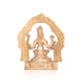 Varahi Amman Statue With Arch - 11.5 x 9.5 Inches | Panchaloha Idol/ Varahi Amman Idol With 8 Hands for Pooja - Panchaloha Murties