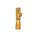 Hastham Padham Set - 5.75 x 2.5 - 3.5 x 7 Inches | Brass Leg and Hand for Deity Decor - Deity Accessories