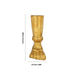 Hastham Padham Set - 5.75 x 2.5 - 3.5 x 7 Inches | Brass Leg and Hand for Deity Decor - Deity Accessories