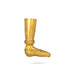 Hastham Padham Set - 5.75 x 2.5 - 3.5 x 7 Inches | Brass Leg and Hand for Deity Decor - Deity Accessories