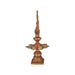 Peacock Deepam - 13 x 6 Inches | Brass Copper Lamp / Mayil Vilakku / Diya for Home & Pooja - Decorative Lamp
