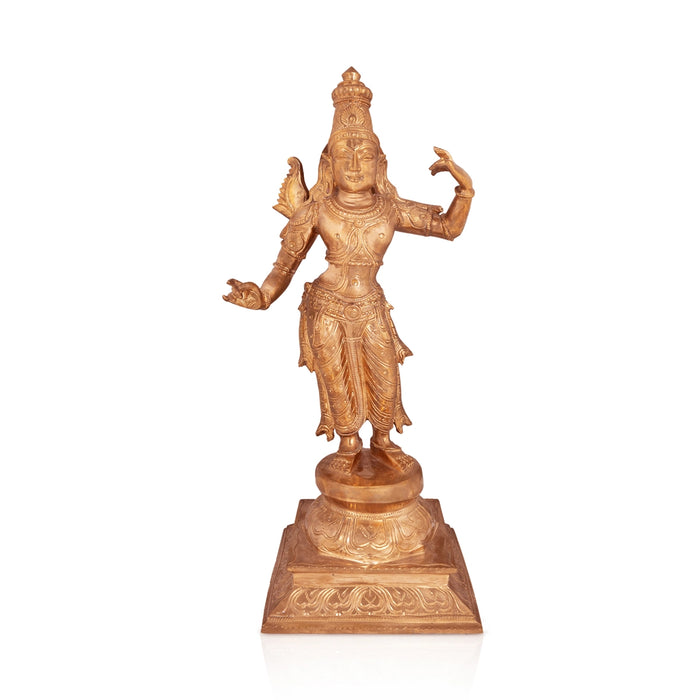 Ramar Murti Set - 18 x 8.5 Inches | Panchaloha Statue / Sita Ram Laxman Hanuman / Ram Darbar Idol for Pooja