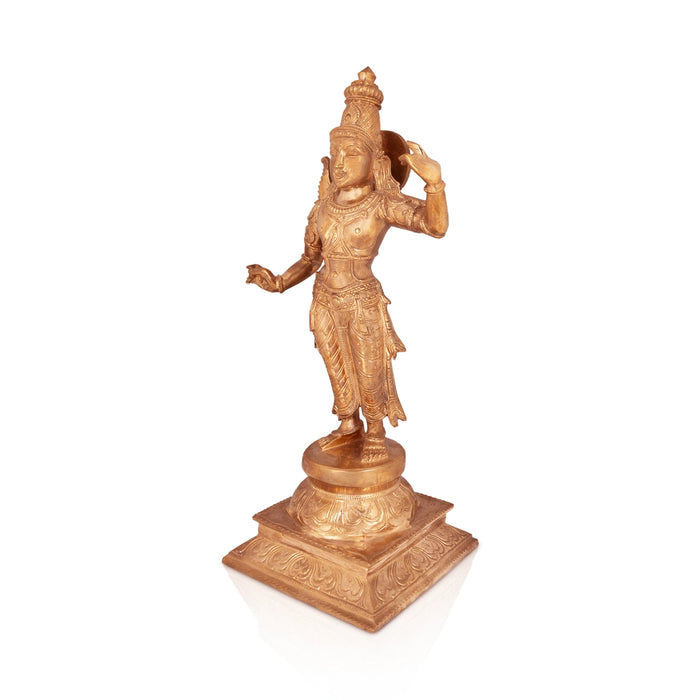 Ramar Murti Set - 18 x 8.5 Inches | Panchaloha Statue / Sita Ram Laxman Hanuman / Ram Darbar Idol for Pooja